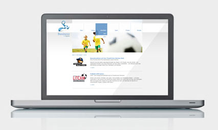Business for Sports Webseite